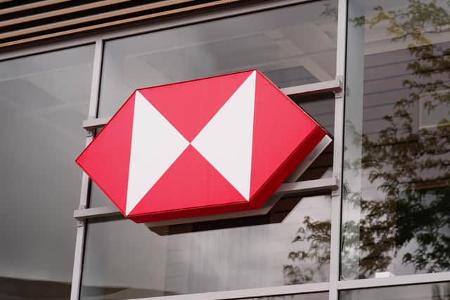 HSBC has revealed its quarterly profits have leapt by nearly a third as it nears the end of a two billion US dollar (£1.5 billion) cost-cutting programme. (Photo by Mike Egerton/PA Wire)