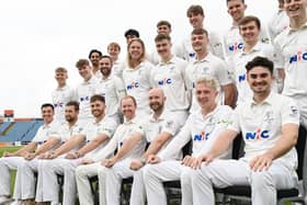 READY FOR ACTION: The Yorkshire CCC first-team squad poses for the cameras during yesterday's media call at Headingley.
Picture by Simon Wilkinson/SWpix.com