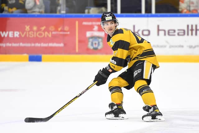 Adam Johnson of the Nottingham Panthers who tragically died in a game at Sheffield Steelers on October 28. (Picture: Panthers Images)