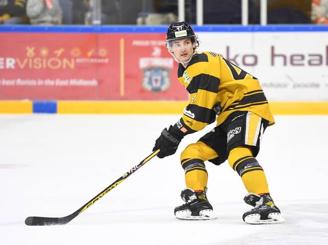 Adam Johnson of the Nottingham Panthers who tragically died in a game at Sheffield Steelers on October 28. (Picture: Panthers Images)