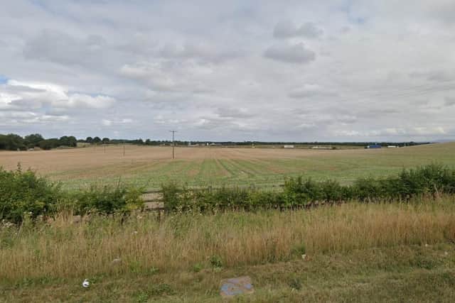 Farmland near the A1(M) at Catterick