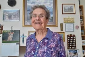 Sheila Pantin, a retired teacher, is now 98 and living in Harrogate