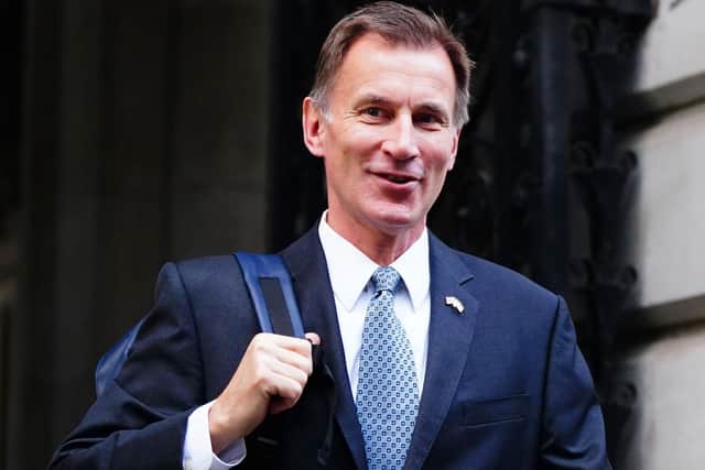 Chancellor of the Exchequer Jeremy Hunt will deliver his Budget tomorrow. PIC: Victoria Jones/PA Wire