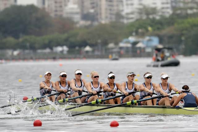 Great Britain's women's eight are aiming for a first Olympic medal in the event (Photo: PA)