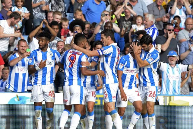Huddersfield Town have benefited from bigger crowds in the Championship this season