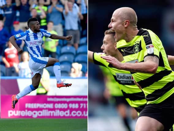 Elias Kachunga and Aaron Mooy have been two of the key players at Huddersfield Town this season