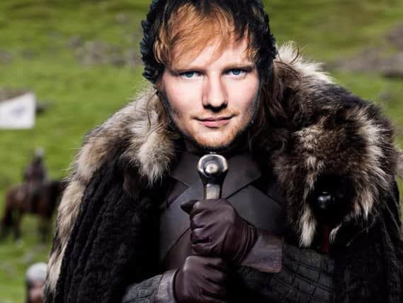How Ed Sheeran could look on his Game of Thrones debut.