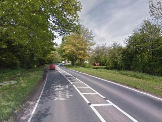 The crash happened on the A61 near South Stainley. Picture: Google