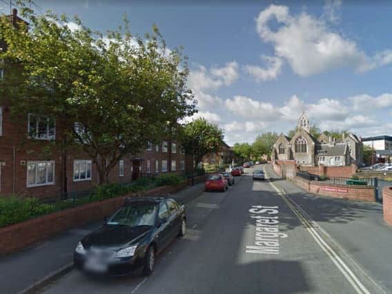 Armed police were called to the scene in Margaret Street, York. Picture: Google