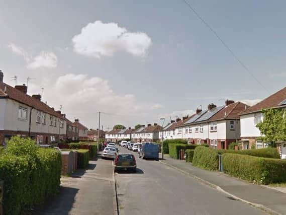The stabbing took place in Etty Avenue, York. Picture: Google