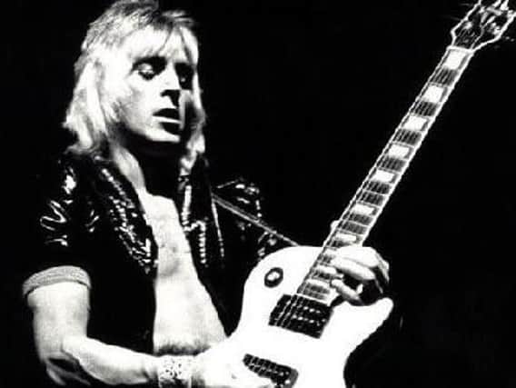 The legendary Spider from Mars, Mick Ronson