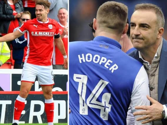 Sheffield Wednesday boss Carlos Carvalhal is given the managerial role with Barnsley's Tom Bradshaw and Owls striker Gary Hooper in his line up