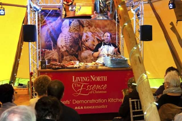 Christmas tips and tricks from top Yorkshire chefs at Living North's Christmas Fair at York Racecourse from November 9 to 12, 2017