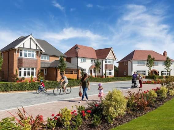 Redrow's "garden village" approach combines quality housing with green open spaces