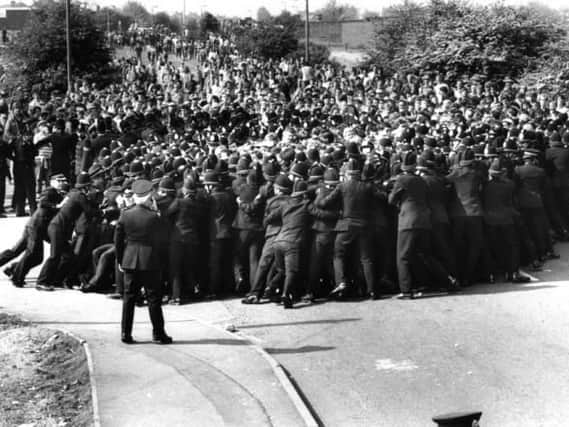 The 1984 Battle of Orgreave is one of the best-known flashpoints of the miners' strike.