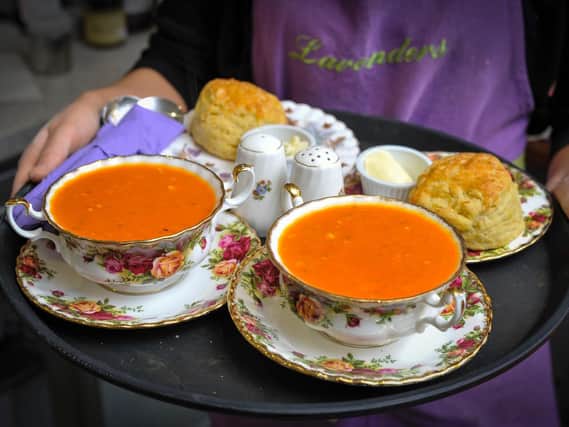 There are a wealth of charming tea rooms to visit around Yorkshire
