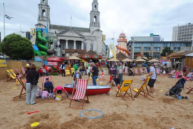 City Beach is one of the most popular summer events in the city centre for families and friends alike and is enjoyed by thousands each year