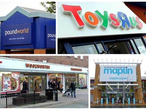 The UK has bid farewell to a number of big retail brands over the years