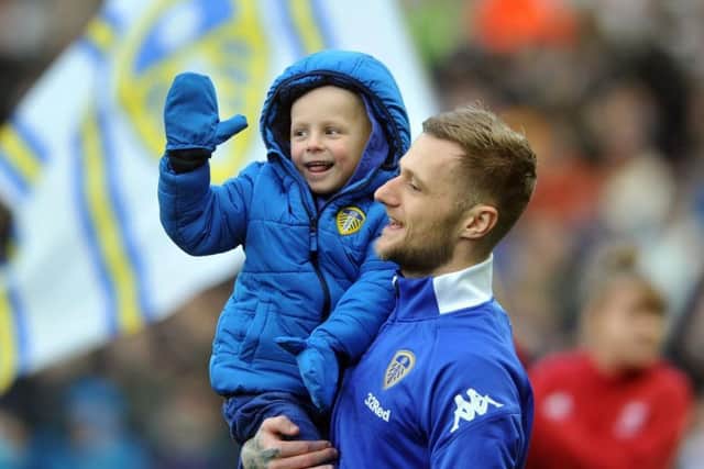 Leeds United captain Liam Cooper has paid tribute to Toby, after previously carrying him on to the pitch at Elland Road