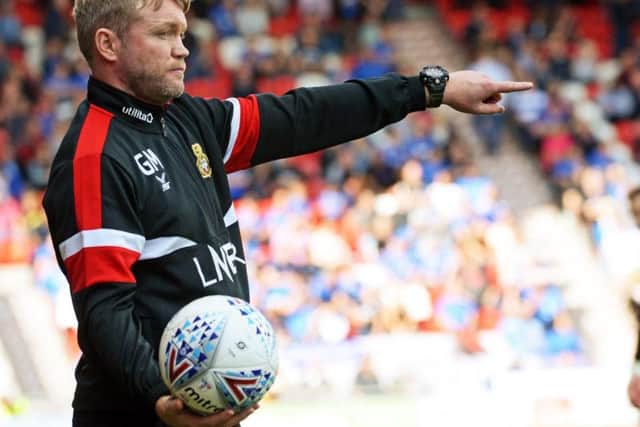 Doncaster Rovers manager Grant McCann.