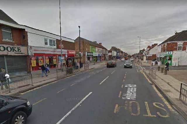 The victim has his ear slashed when he was assaulted in Holderness Road, Hull. Picture: Google