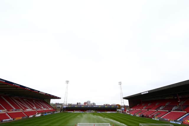 Recorded at the County Ground in 1972 when Arsenal visited in the third round of the FA Cup.