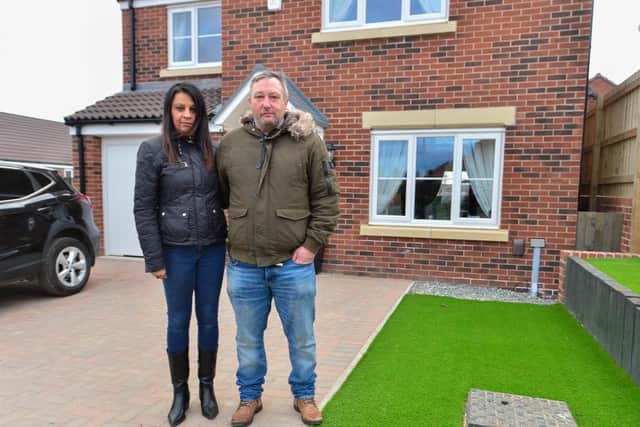 Nicola Bentley, 46, and husband Phil, 48, claim that, despite complaining about the faults ten months ago, only 10 per cent of them have been fixed.