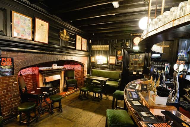 Despite almost being destroyed by fire in the nineteenth century, the building has remained relatively untouched over the years and the oak pannelled walls and inglenook fireplaces make it strikingly atmospheric.