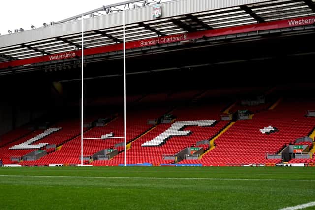 Liverpool's Anfield Stadium ready for Magic Weekend action. (SWPix)