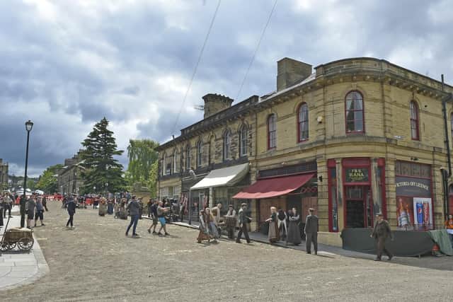 The row of shops on Victoria Road