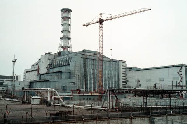 Reactor Number Four pictured in 2000