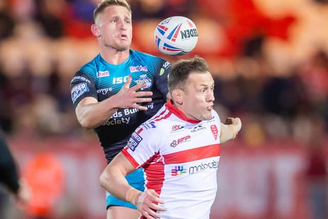 Shaun Lunt in action for Hull KR against Leeds earlier this season.  (SWPix)