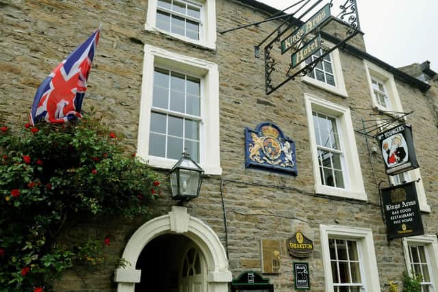 The King's Arms Hotel in Askrigg appeared as the Drovers Arms pub