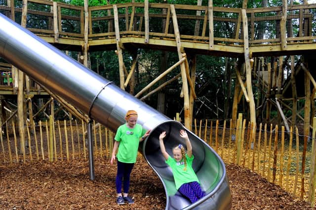 Children were consulted on the playground's design