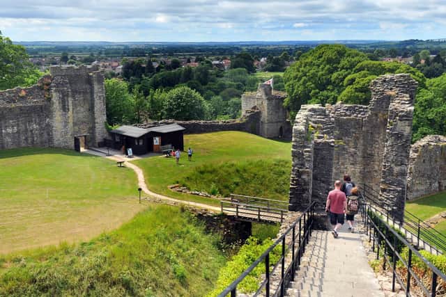 Pickering Castle.