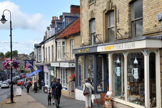 The town boasts a number of independent shops.