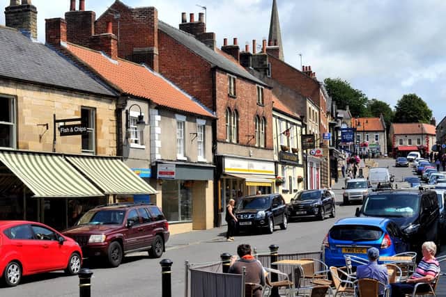 The centre of the town sit in a Conservation Area