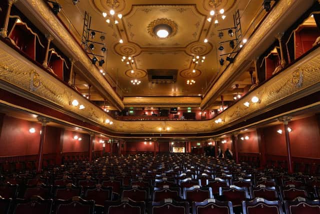Leeds City Varieties was another grandiose location picked to feature in the gang drama's first series.