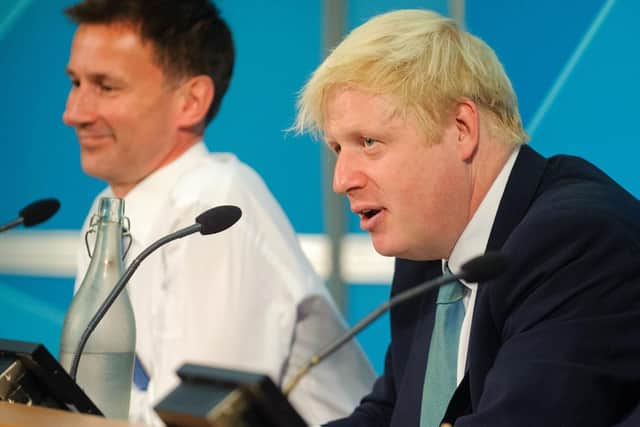 Either Boris Johnson or Jeremy Hunt will be revealed as the new Prime Minister today.  Photo: Dominic Lipinski/PA Wire