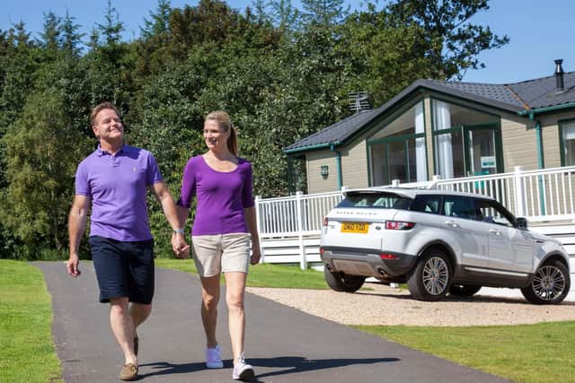 Holiday home parks are becoming increasingly popular.