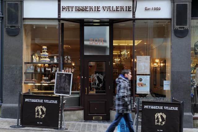 Patisserie Valerie store in Leeds city centre. Pic by Bruce Rollinson.
