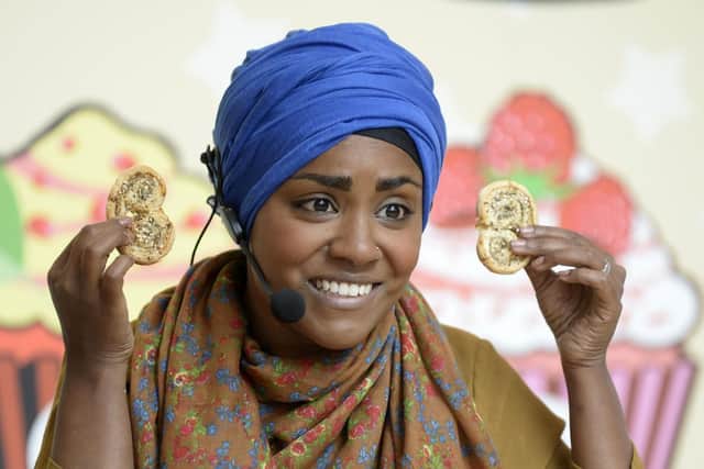 Bake off winner and celebrity chef Nadiya Hussain. Picture by Bruce Rollinson.