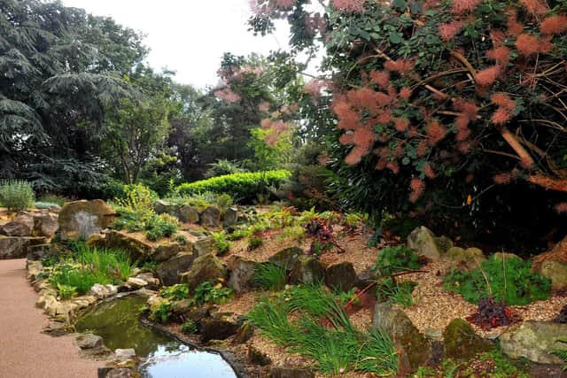 The Edwardian rock garden's restoration is now complete