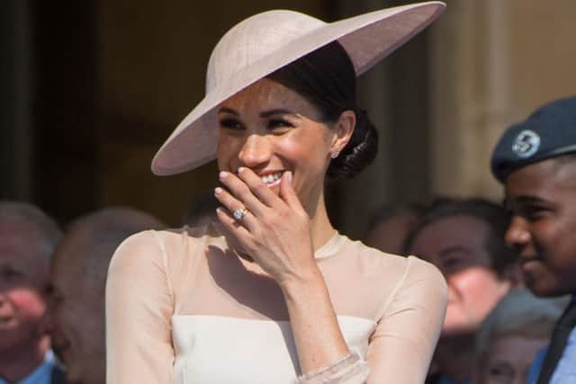 The Duchess of Sussex, who appears in Vogue magazine's inaugural guide to Britain's 25 most influential and aspirational female figures.