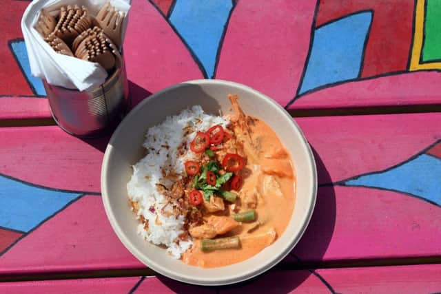 Chicken red curry.
 PIC: Jonathan Gawthorpe