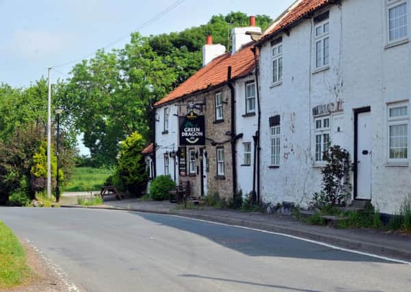 The Green Dragon pub at Exelby near Bedale. Pictures by Gary Longbottom.
