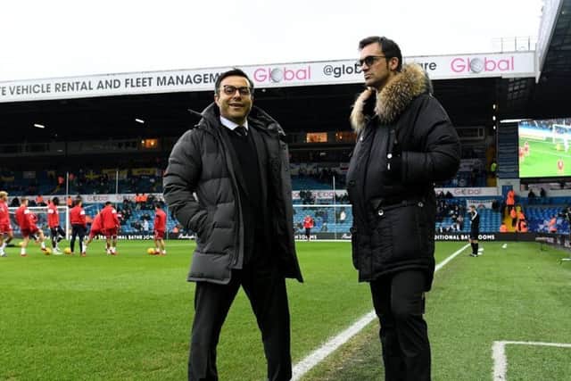 I'M IN CHARGE: Leeds United chairman Andrea Radrizzani. Picture: James Hardisty.