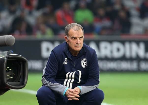 TOP PICK? Marcelo Bielsa, pictured on the touchline while at French club, Lille. Picture: Jean Catuffe/Getty Images.