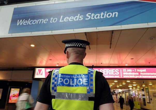 Forty per cent of violent crimes on Yorkshire's railways last year happened in Leeds
