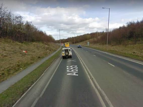 The collision happened on the A655 Normanton Bypass. Picture: Google